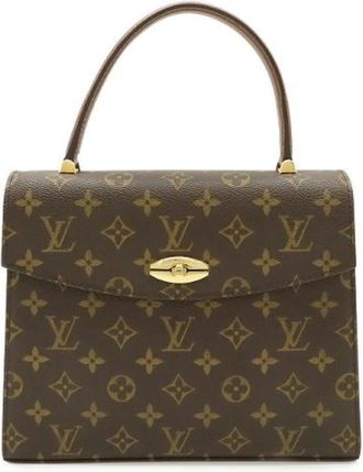 Louis Vuitton Pre-owned Monogram Malzerbe Handbag - Dames - Vintage Handtas - Bruin - ONE Size - Vintage