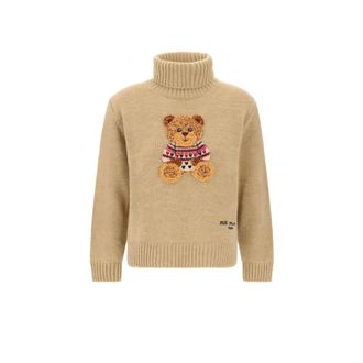 Rue Madam Marvin Love Turtleneck - - Knitwear - Donna - Beige - M