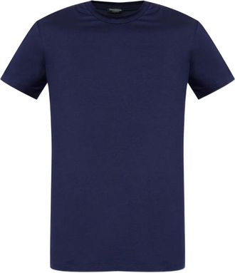 Dsquared2 logo-patch T-shirt - Blue