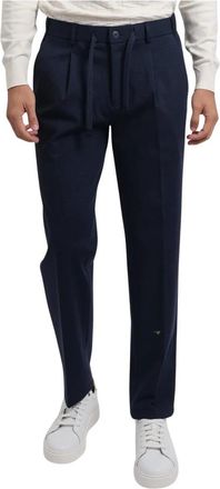 Yes-Zee Pantalones de Pinzas - Trousers - Hombre - Azul - 2XL