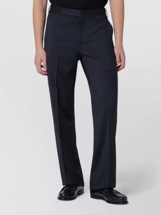 Lardini wool straight-leg trousers