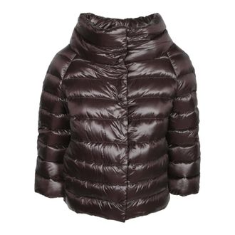 Herno Dames, Jassen, Bruin, Maat: XL Nylon