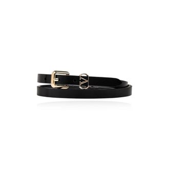 Valentino Garavani Dames, Accessoires, Zwart, Maat: ONE Size Leer