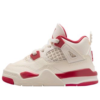 Nike Jordan (TD) Air Jordan 4 Pale Ivory Tough Red HV4384-108