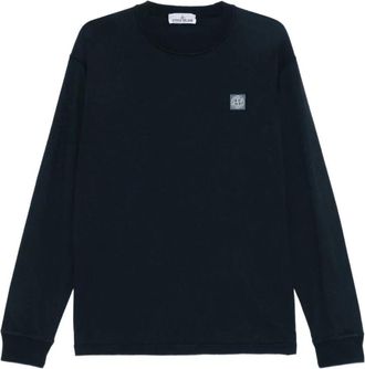 Stone Island T-shirts en Poloshirts - Heren - Sweatshirts - Blauw - 2XL - Hoodies & sweatvesten