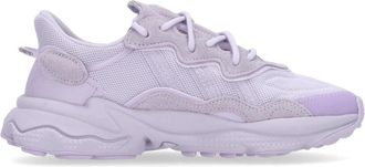 adidas Paarse Tint Lage Sneaker met Tubulaire Ondersteuning - Dames - Hardloopschoenen - Paars - 36 2/3 EU - Leer - Fitness