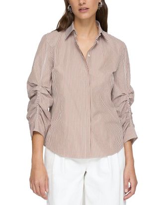 Lafayette 148 New York Ruched Shirt