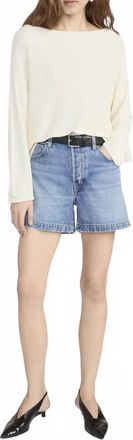 Frame Denim Everyday High Rise Short In Tempo