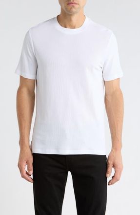 Robert Barakett Sorrel Cotton Blend Piqu&eacute; T-Shirt in White at Nordstrom, Size Xx-Large