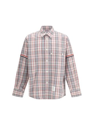 Thom Browne Check Shirt - Red