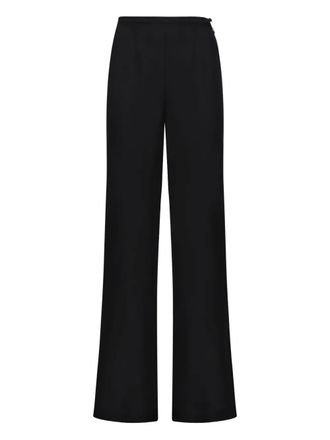 Taller Marmo Marlene centre-seam trousers - women - Viscose/Acetate - 40 - Black