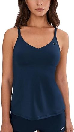 Nike Effortless Essential V-neck Tankini Womens Swimwear Midnight Navy : MD, Polyester/Spandex