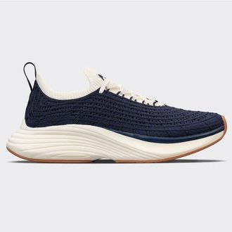 Athletic Propulsion Labs Womens TechLoom Zipline Navy Ivory Gum Sneaker in Navy-Ivory-Gum at Nordstrom, Size 10.5