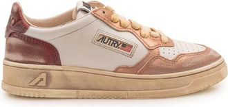 Autry Brown Color Block Sneakers