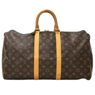 Louis Vuitton Pre-owned Vintage Boston Bag - unisex - Louis Vuitton Vintage - Vintage Weekend Bags - Brown - ONE SIZE - Pre-owned