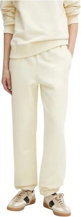 Patrizia Pepe Felpa Essenziale - - Trousers - Donna - Beige - L