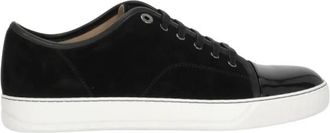Lanvin Dbb 1 Sneakers - Heren - Sneakers - Zwart - 45 EU - Katoen - Schoenen