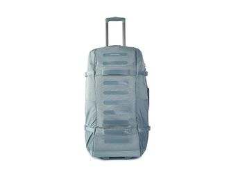 Hedgren Journey Rolling Duffle Luggage Grey/Green, Mesh/Polyester