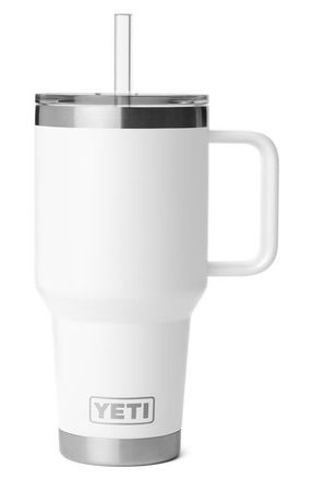 Yeti Rambler 35-Ounce Straw Mug in White at Nordstrom