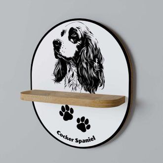 OEM Cocker Spaniel Ingl&eacute;s Estante Ovalado