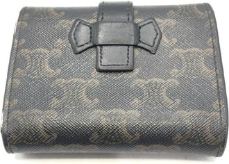 Celine Canvas Wallet (Tri-Fold) (Pre-Owned)