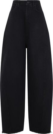 Balenciaga High Waist Barrel Twisted Jeans