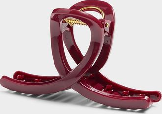 Simons Large twisted-look monochrome clip