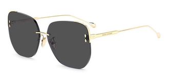 Isabel Marant IM 0082/S 000/IR Womens Sunglasses Gold Size 65