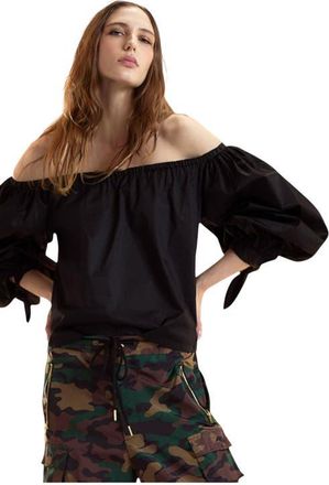 Cynthia Rowley The Bunny Blouse in Black at Nordstrom, Size X-Small