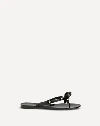 Valentino Garavani Sandali infradito Rockstud in gomma Woman 38