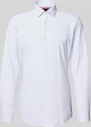 HUGO BOSS Slim Fit Businesshemd mit Kentkragen Modell KENNO in Weiss, Gr&ouml;&szlig;e 38