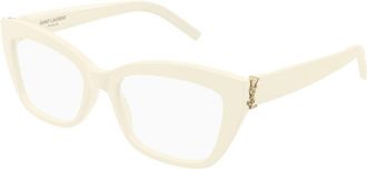 Saint Laurent Eyewear Sl M117005-ivory-ivory-transparent