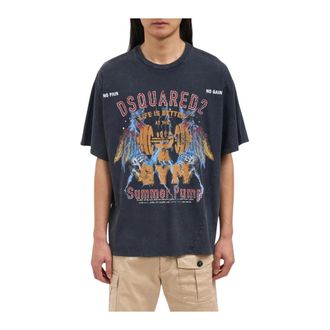 Dsquared2 Uomo, Top, Grigio, S, new
