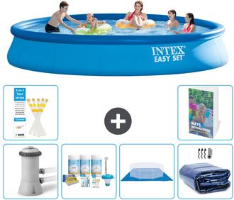 Intex Piscina Easy Set Redonda - 457x84 Cm - 7-piezas S289