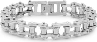 HMY Jewelry Bicycle Chain Bracelet in Silver at Nordstrom Rack