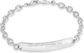 Dower & Hall Engravable Nomad ID Bar Bracelet