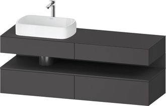 Duravit Qatego Consola Mueble Bajo Lavabo, 2 Extensiones, 2 - Duravit