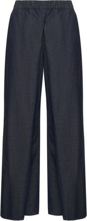A|X Armani Exchange Wide Broeken - Dames - Wijde Broeken - Blauw - S - Denim - Broeken