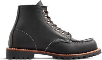 Red Wing Shoes Roughneck Oil Slick Leather Boot in Black Oil Slick at Nordstrom, Size 11.5