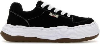 Miharayasuhiro Black Velvet Oliver Sneakers
