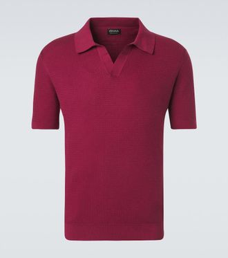 Ermenegildo Zegna Polo de punto de algod&oacute;n