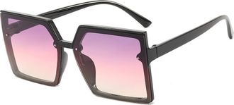 Generic Mens Outdoor Sunglasses Womens Vacation Driving Sun Glasses(Purple)