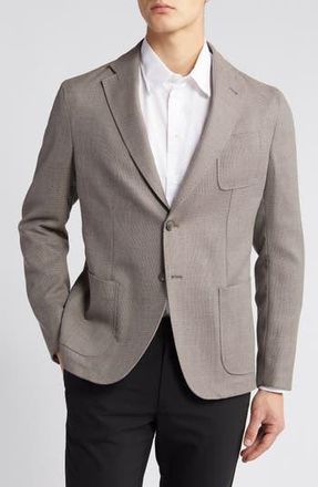 Emporio Armani Textured Wool Sport Coat in Tan at Nordstrom Rack, Size 38 Us / 48 Eu