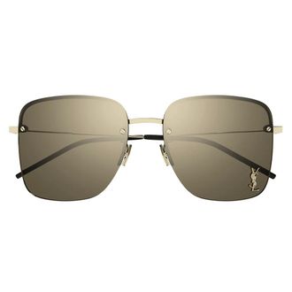 Saint Laurent Sunglasses, female, Yellow, Size: 58 MM SL 312 M Sunglasses
