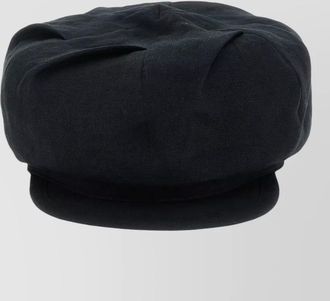Yohji Yamamoto soft fabric flat crown casual cap