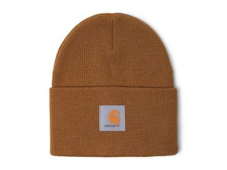 Carhartt Work in Progress Acrylic Watch Mens Hat Beanies Carhartt Brown