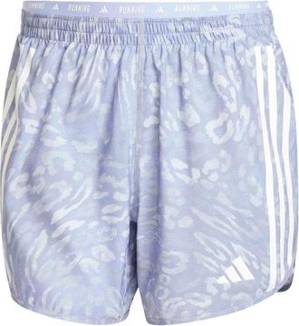 adidas adidas Performance - Own The Run - Pantaloncini grigio dash / viola con 3 strisce