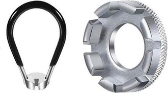 OEM Kit De Llave Para Apretar Radios De Bicicleta - 2 Piezas - Para Bicicletas Mtb, De Carretera Y Bmx. Correa Para Bicicleta