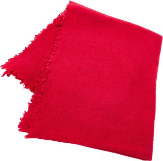 Faliero Sarti Pablo Fringed Wool-Silk Scarf