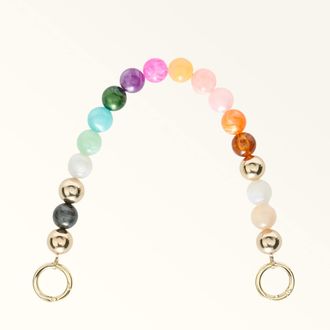 Furla Myfurla Manico Multicolor Multicolore Metallo + Resina A Blocchi Di Colore Donna